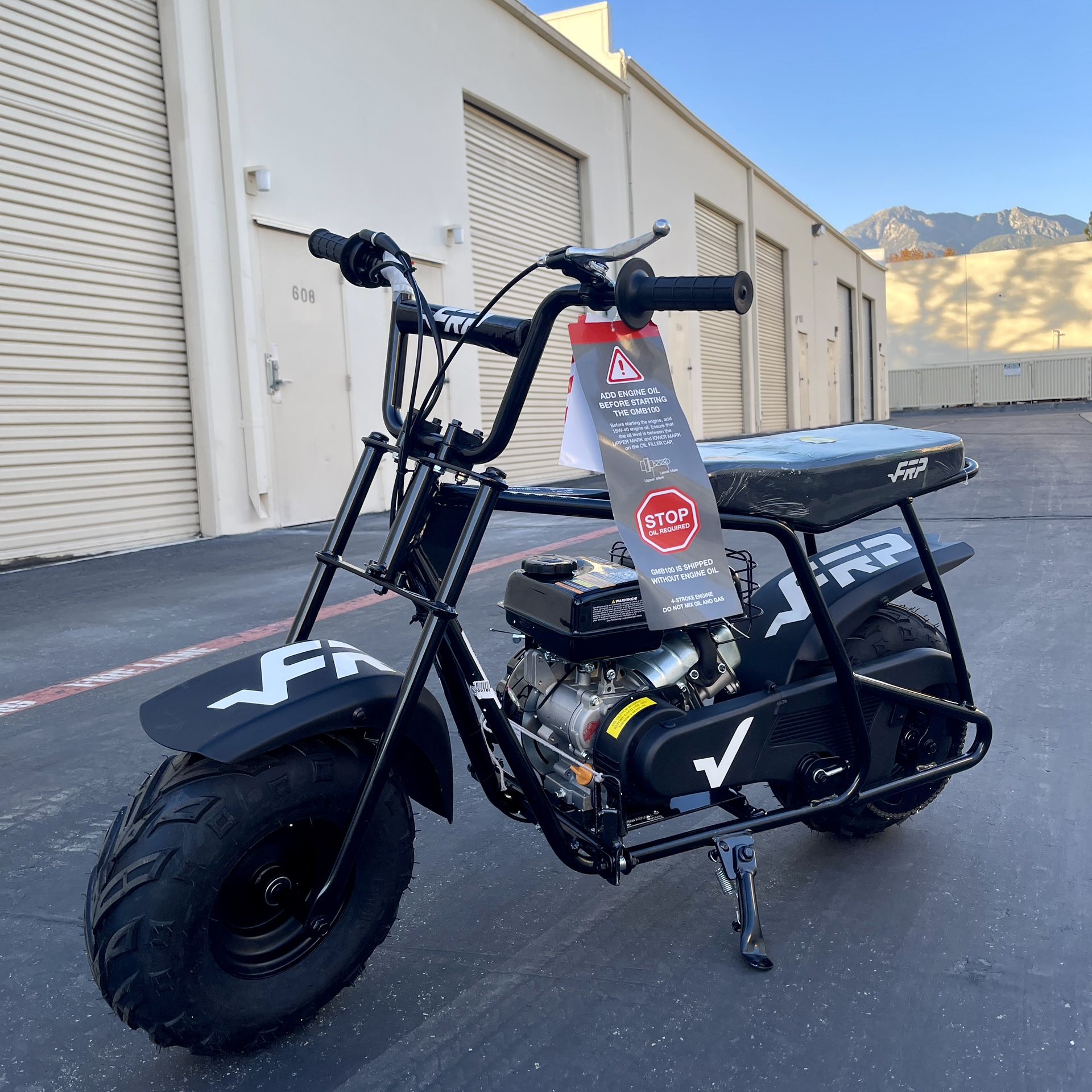 99cc 4-Stroke Mini Bikes, Gas Powered Mini Dirt Bike, up to 28mph