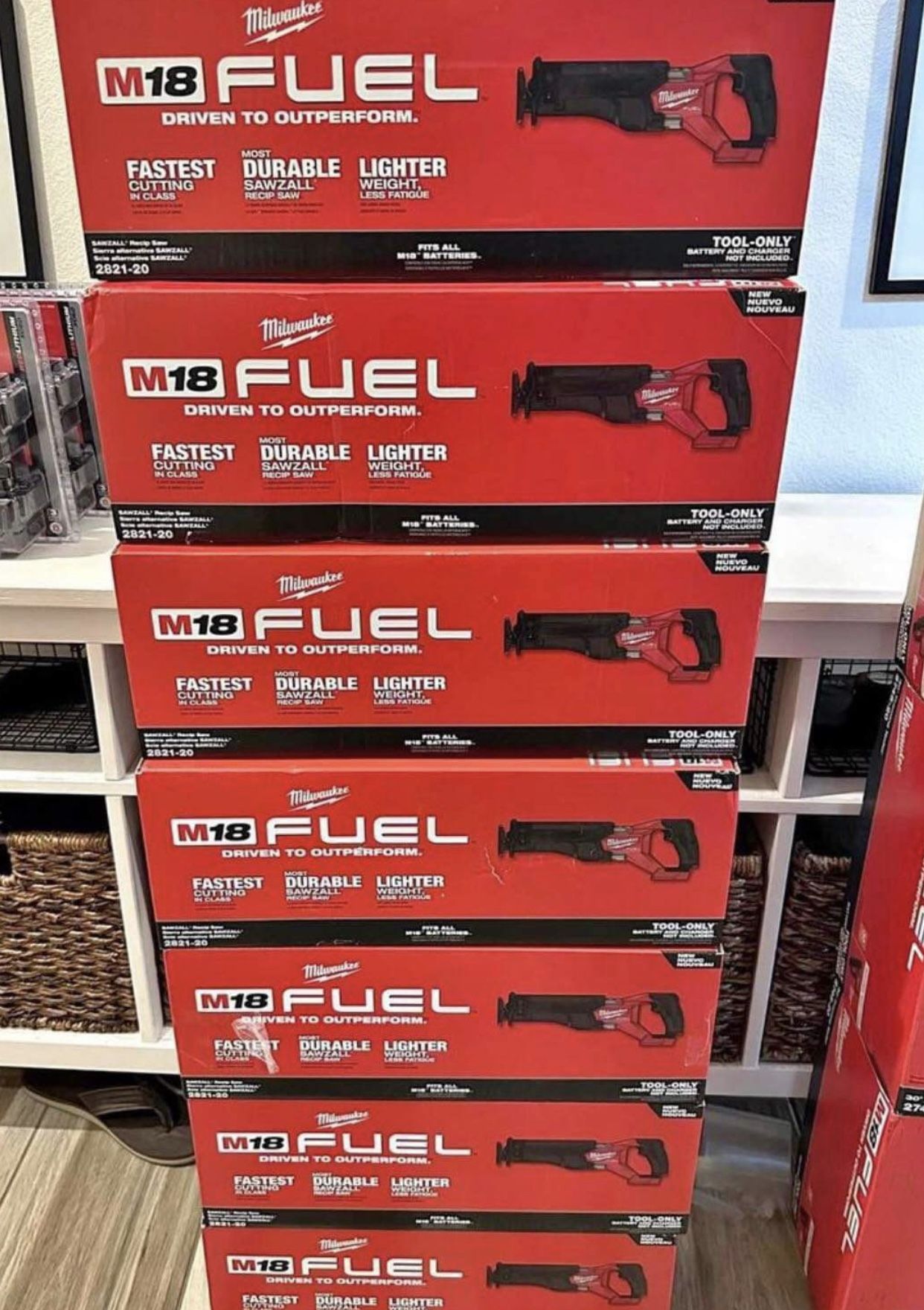 Milwaukee New Saw Zall M18 Fue Brushless $160 Each One