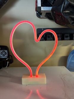 Neon heart