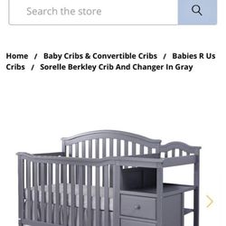 Crib And Baby Dresser