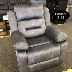 New Recliners ……. Starting At $195