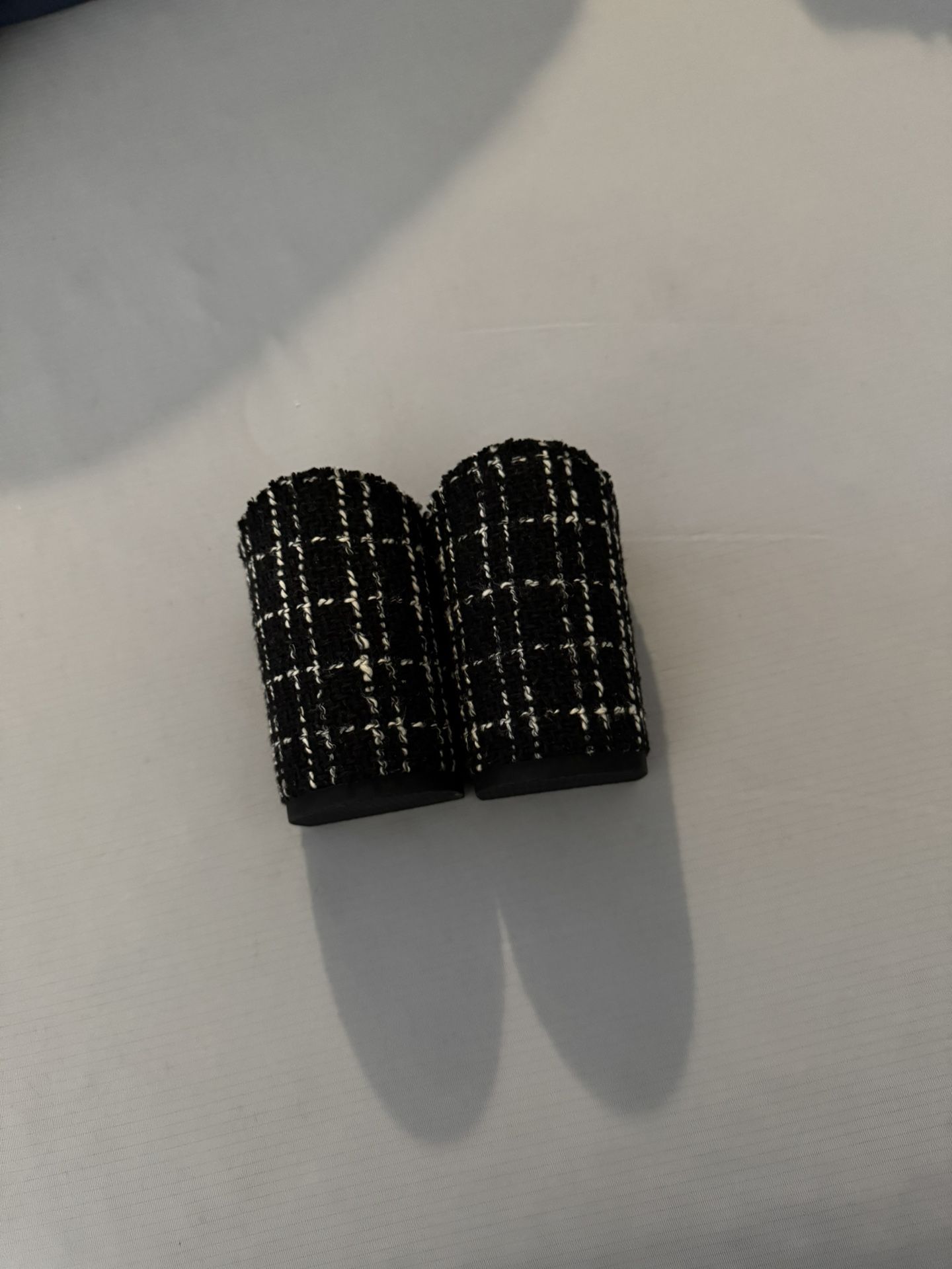 Pashion footwear Black Tweed 4in Heel Kit
