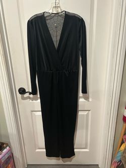 Vintage black widow jumpsuit size 6