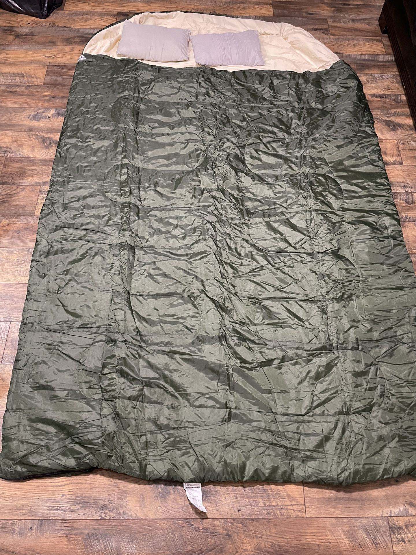 MEREZA Double Sleeping Bag, 2 Person Sleeping Bag for Adult