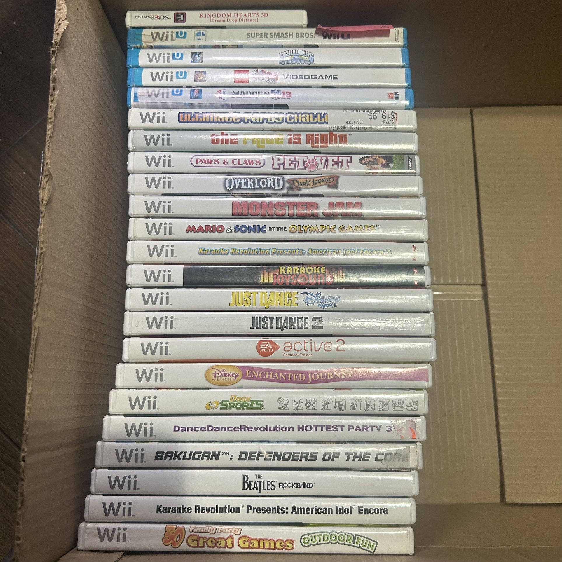 Wii & Wii u / Wiiu Games
