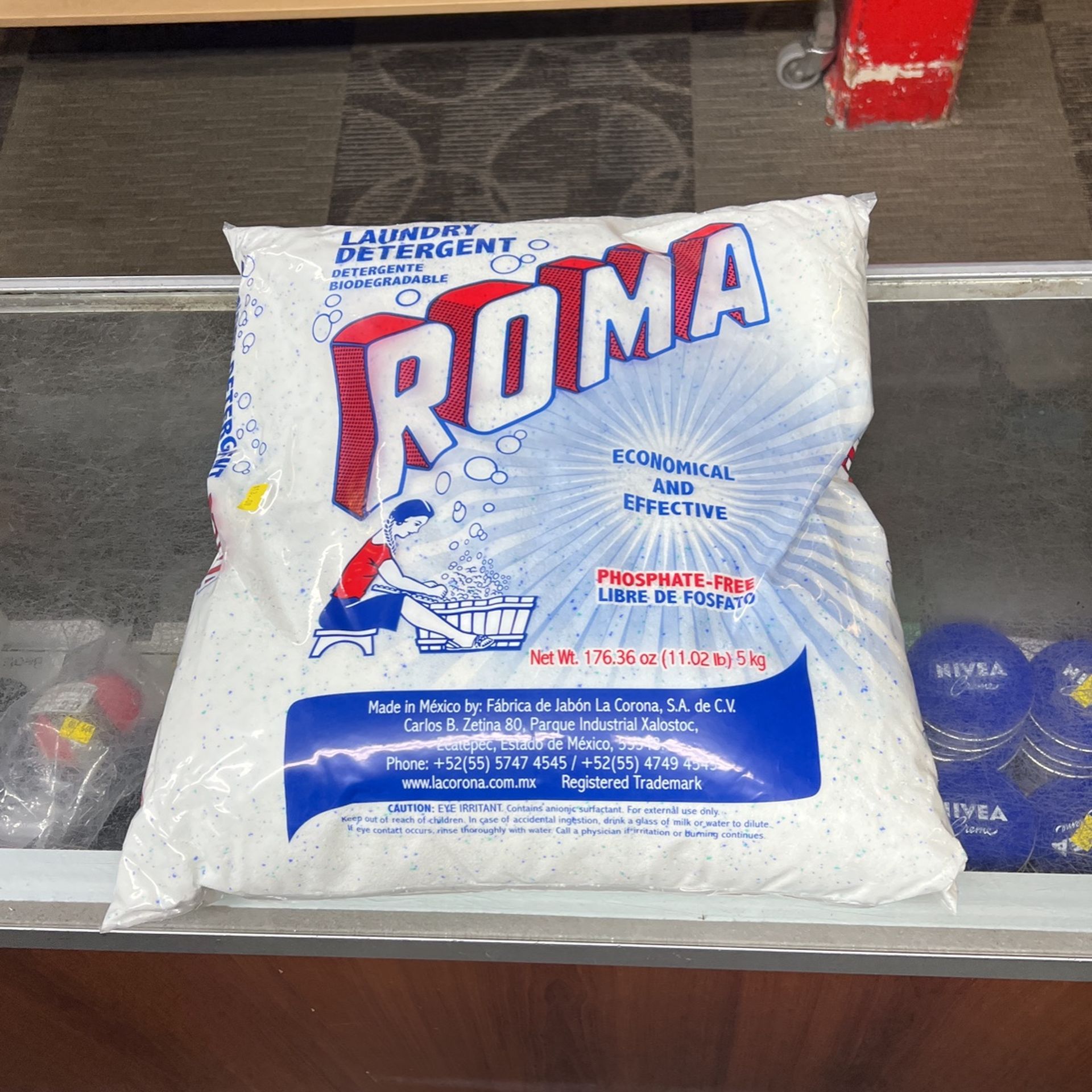 Roma Detergent 176.36 Oz (11.02lb) 5 Kg