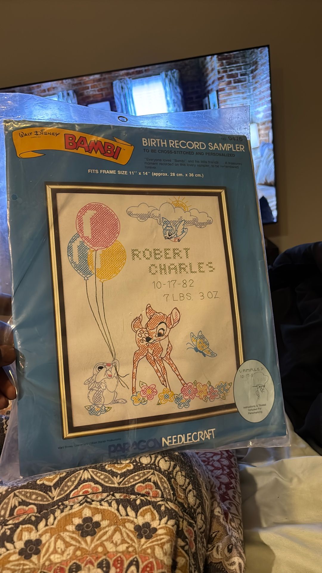 Walt Disney Bambi Birth Record Sampler