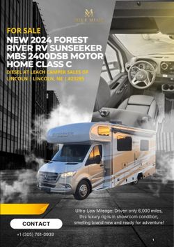 Forest River MB sprinter sunseeker
