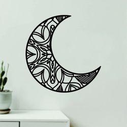 Moon Wall Decal Home Decor Art Sticker Vinyl Bedroom Boho