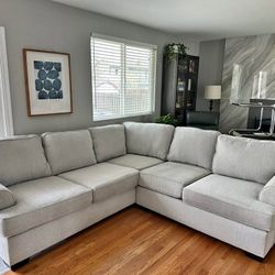 Light Grey Sectional 