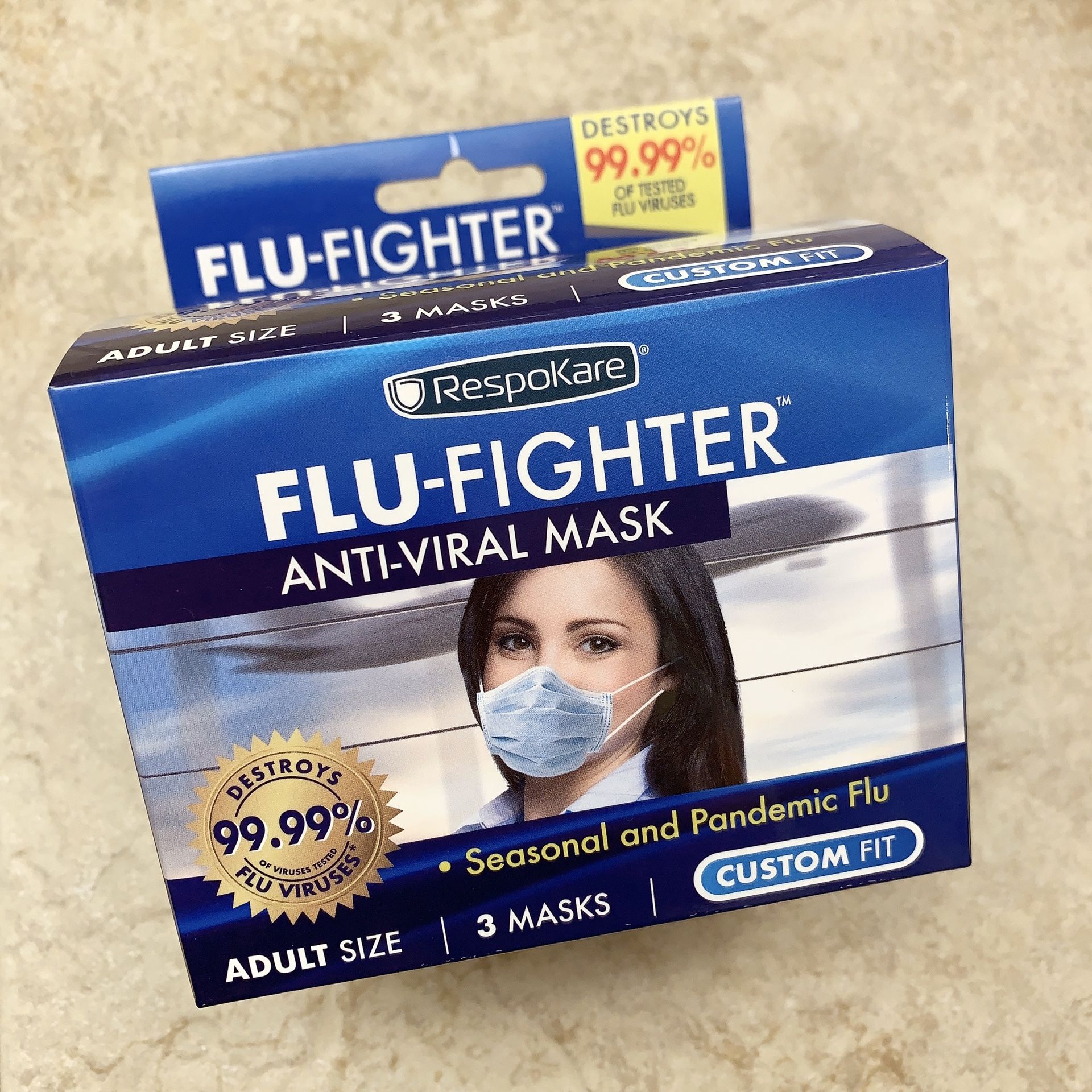 Respokare Flu-Fighter Anti-Viral Mask