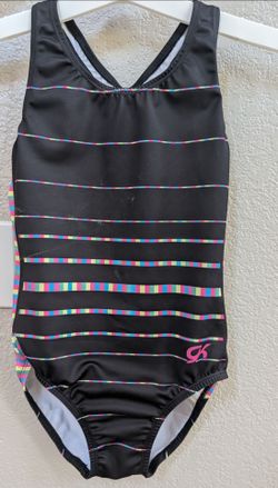GK Elite gymnastics training tank leotard.