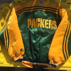 Rare Vintage Starter Brand, pro line bomber style Medium, Weight, Satin Jacket