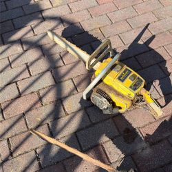 Two All Metal Chainsaw 