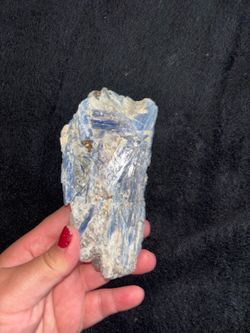 Blue kyanite crystal