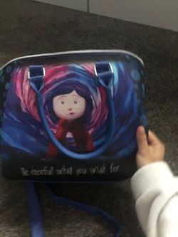 CORALINE PURSE - HOTTOPIC- AMAZING CONDITION