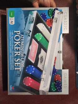 *Brand New* Poker chip set with case