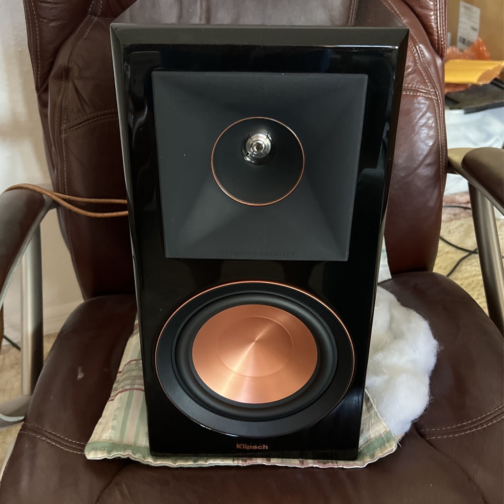 Klipsch RP 600M Piano Black Pair W 5 Yr Warranty.