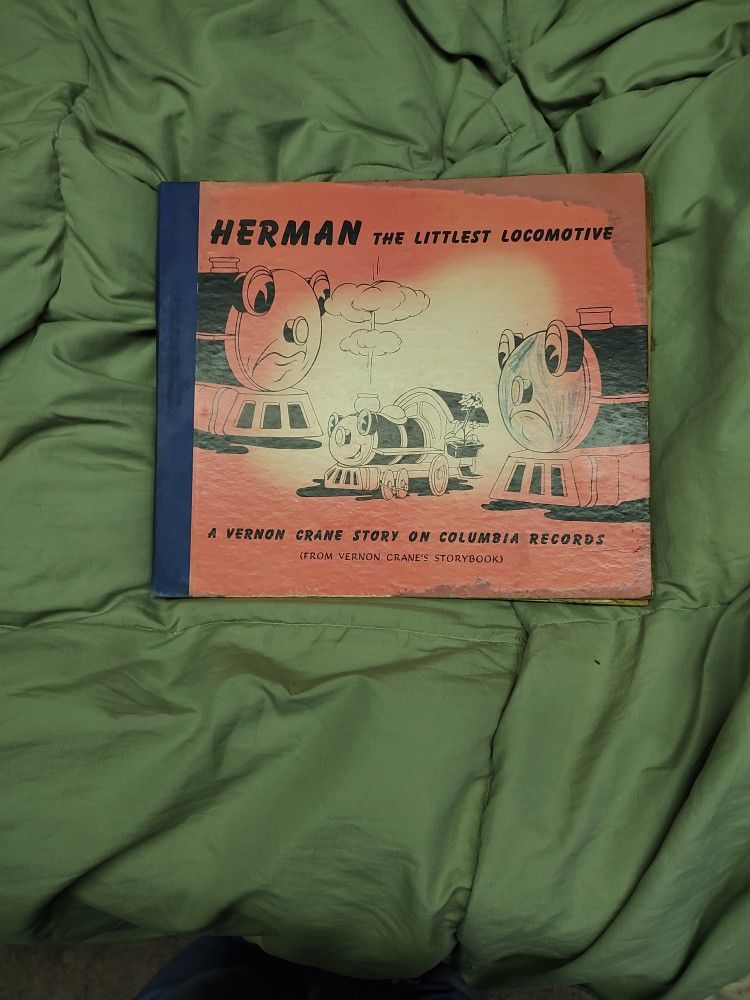 Herman The Littlest Locomotive Record Book
