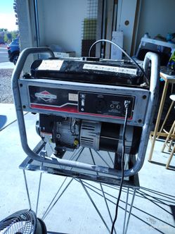 Briggs & Stratton 3500W Generator - Fresh Tune-Up & Runs Great!