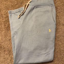 Baby Blue Polo Sweats S