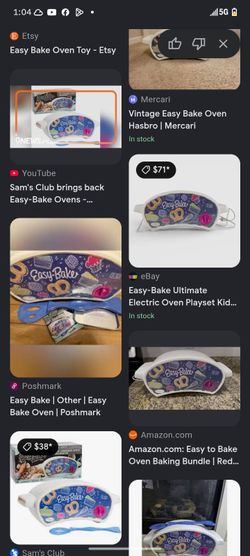 Easy bake oven