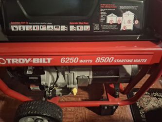 Troy 6250 watts 8500 starter watts