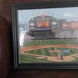 Michael Jordan Baseball Plaque