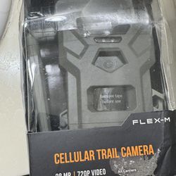 SPYPOINT Flex-M Twin Pack Cellular Trail Cameras Lit-22 Battery Included Brand New