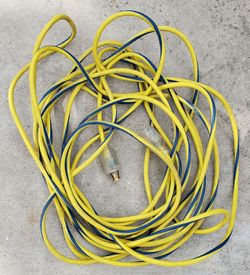 50' heavy duty construction site extension cord