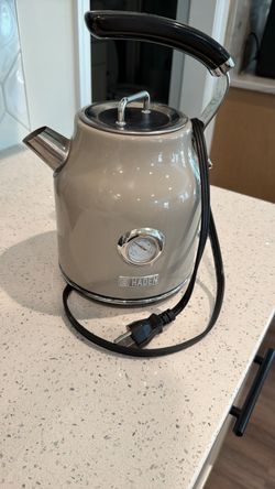 HADEN Dorset Putty Beige Electric Tea Kettle