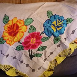 Tuallas En Punto De Cruz