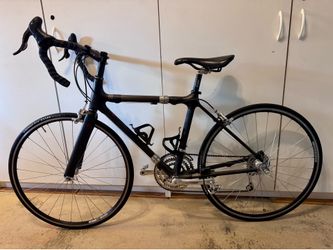 XS (44cm) Carbon coupled bike with travel case