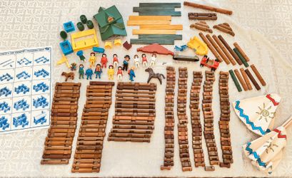 Vintage Lincoln Log LOT