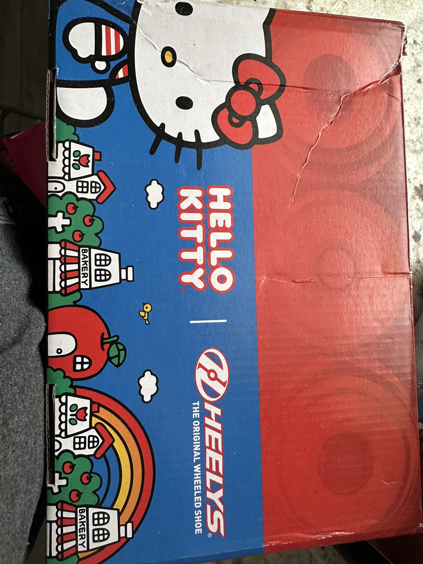 Hello Kitty heelys- youth size 1