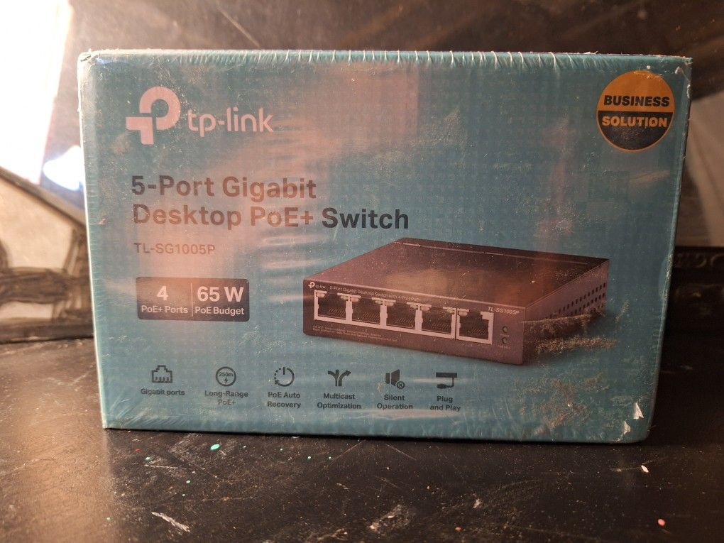 5-port Gigabit Desktop Poe+ Switch