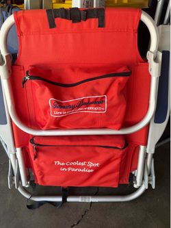 Tommy Bahama Beach chairs with cooler