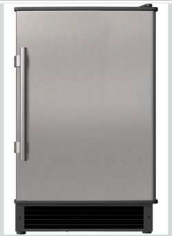 EdgeStar IB121 15 Inch Wide 12 Lbs. Capacity Built-In Ice Maker with 15 Lbs. Daily Ice Production - Stainless Stee