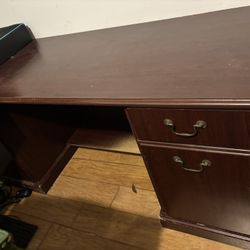 FREEEEE Large Heavy Desk Wood ANYOFFER