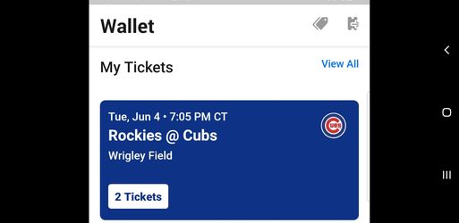 Chicago Cubs Tickets