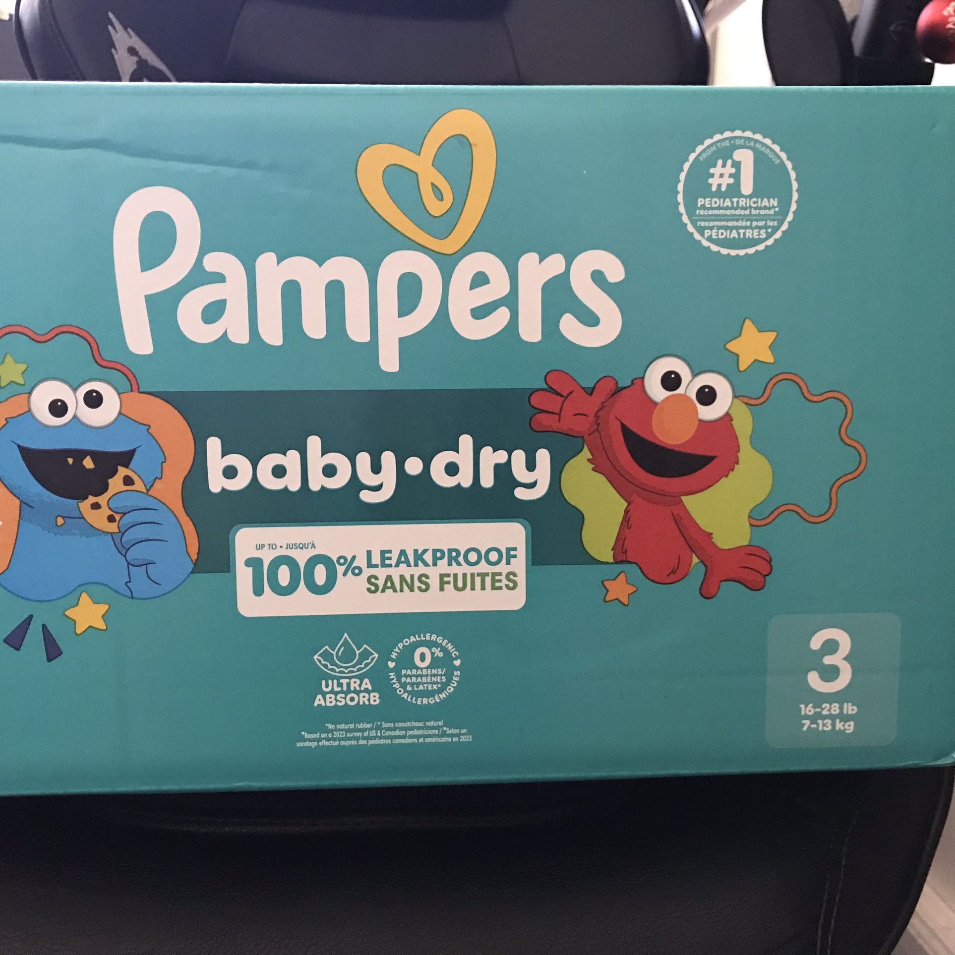 Pampers Baby Dry Size 3/104 Diapers