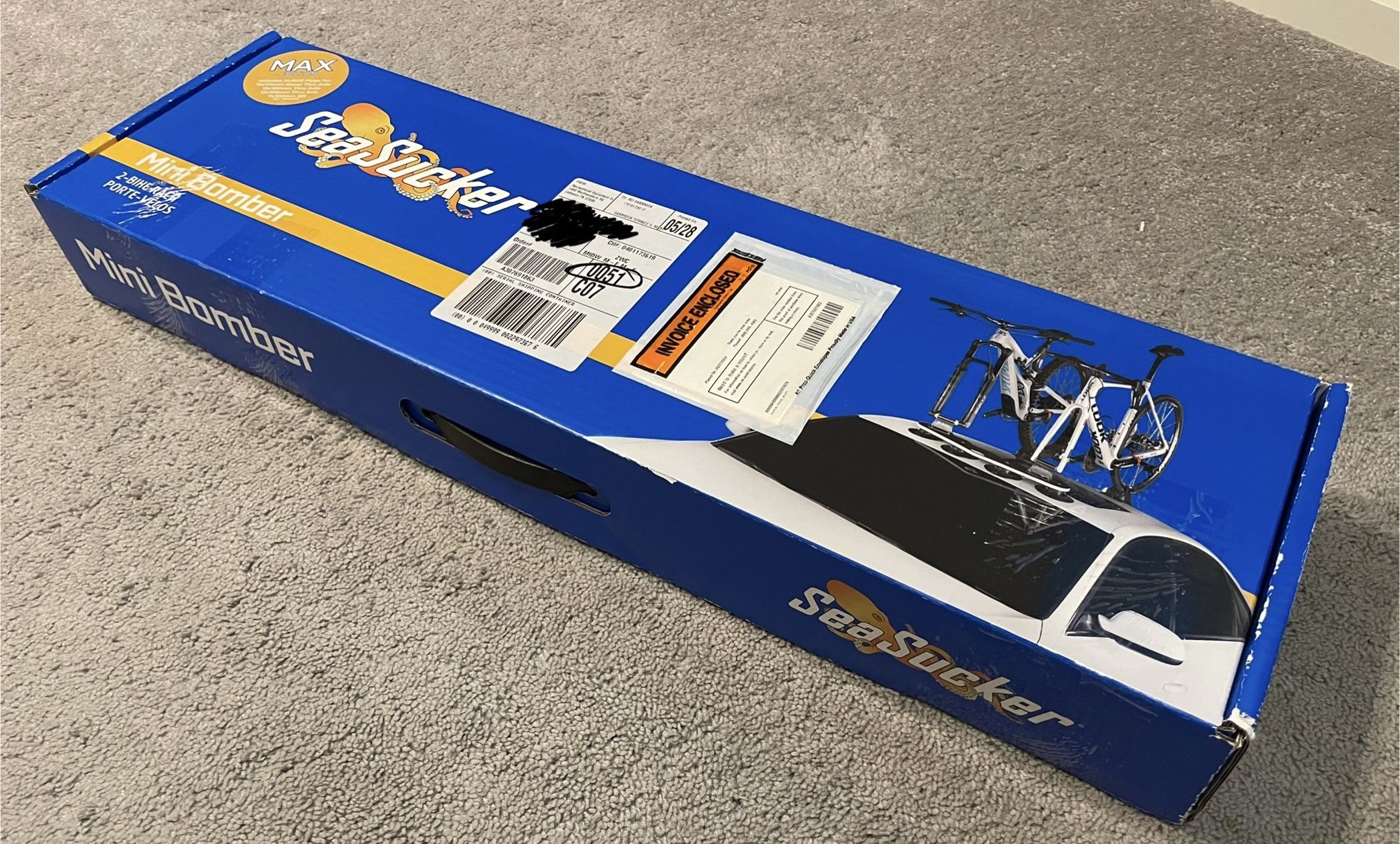 Sea Sucker Mini Bomber Max 2-Bike Rack