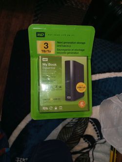 Western Digital 3 Tb Harddrive