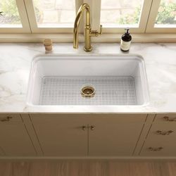 KOHLER Audrine 33” Undermount Workstation Sink – NEW Sealed – $750