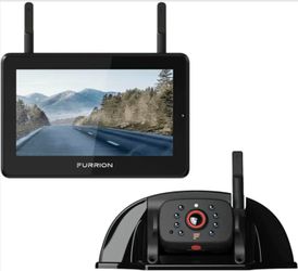 Furrion Vision S+ RV Observation System with 7" Monitor, Sharkfin, Infrared Night Vision