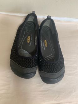 KEEN Ballerina CNX Women’s 9.5 Comfort Slip On Shoes Black 1016859 Mesh Waterpro