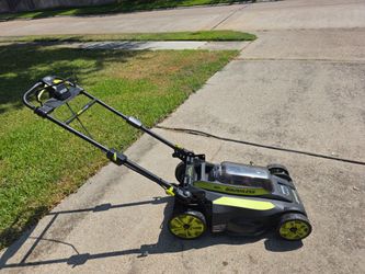 Ryobi 20 inch lawnmower with battery