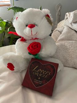 White teddy bear