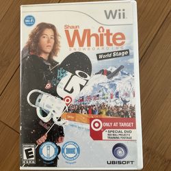 Shaun White Snowboarding World Stage Wii