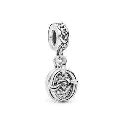 Pandora Knotted Heart Charm Pendant
